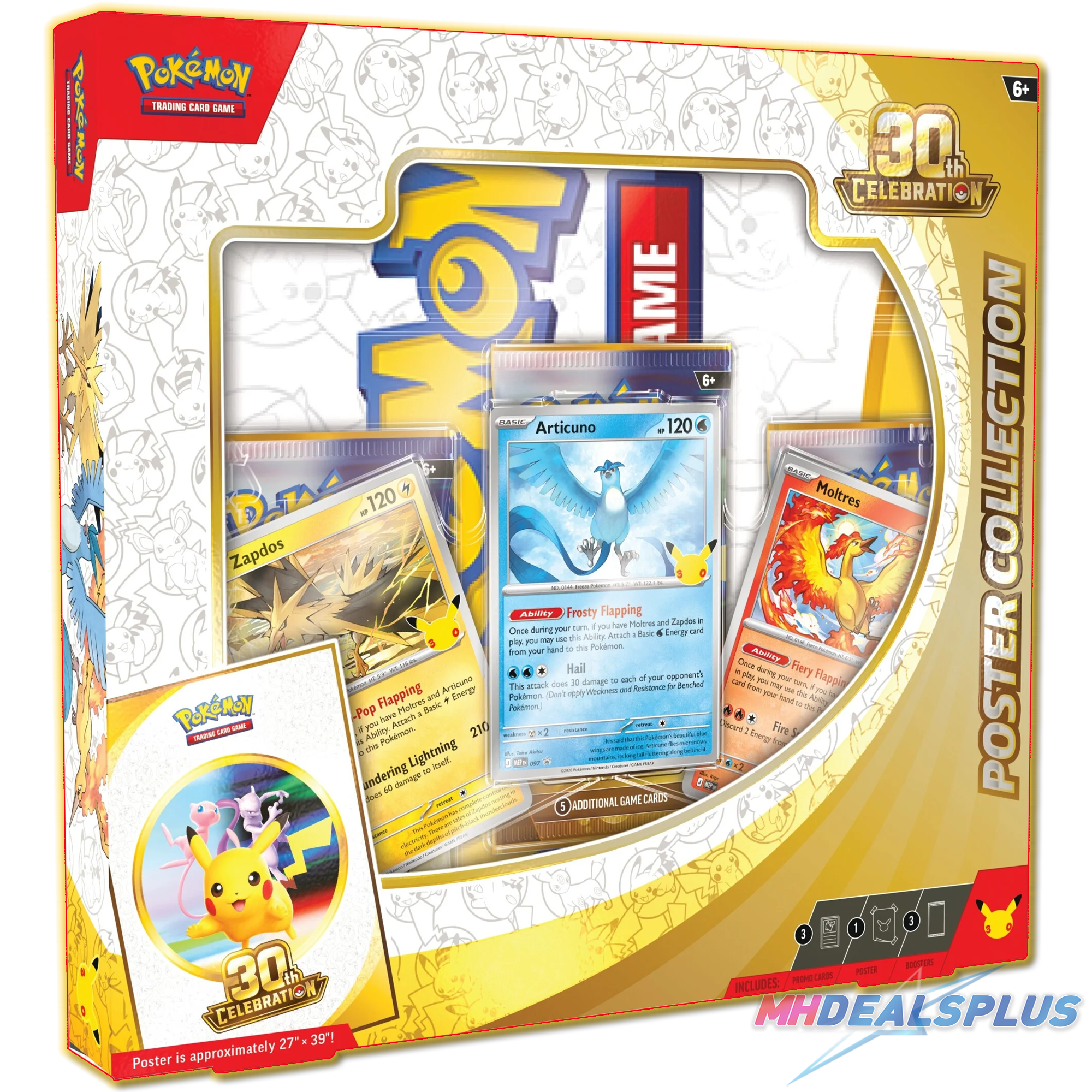 Pokemon 30th Celebration Poster Collection Pre-Order