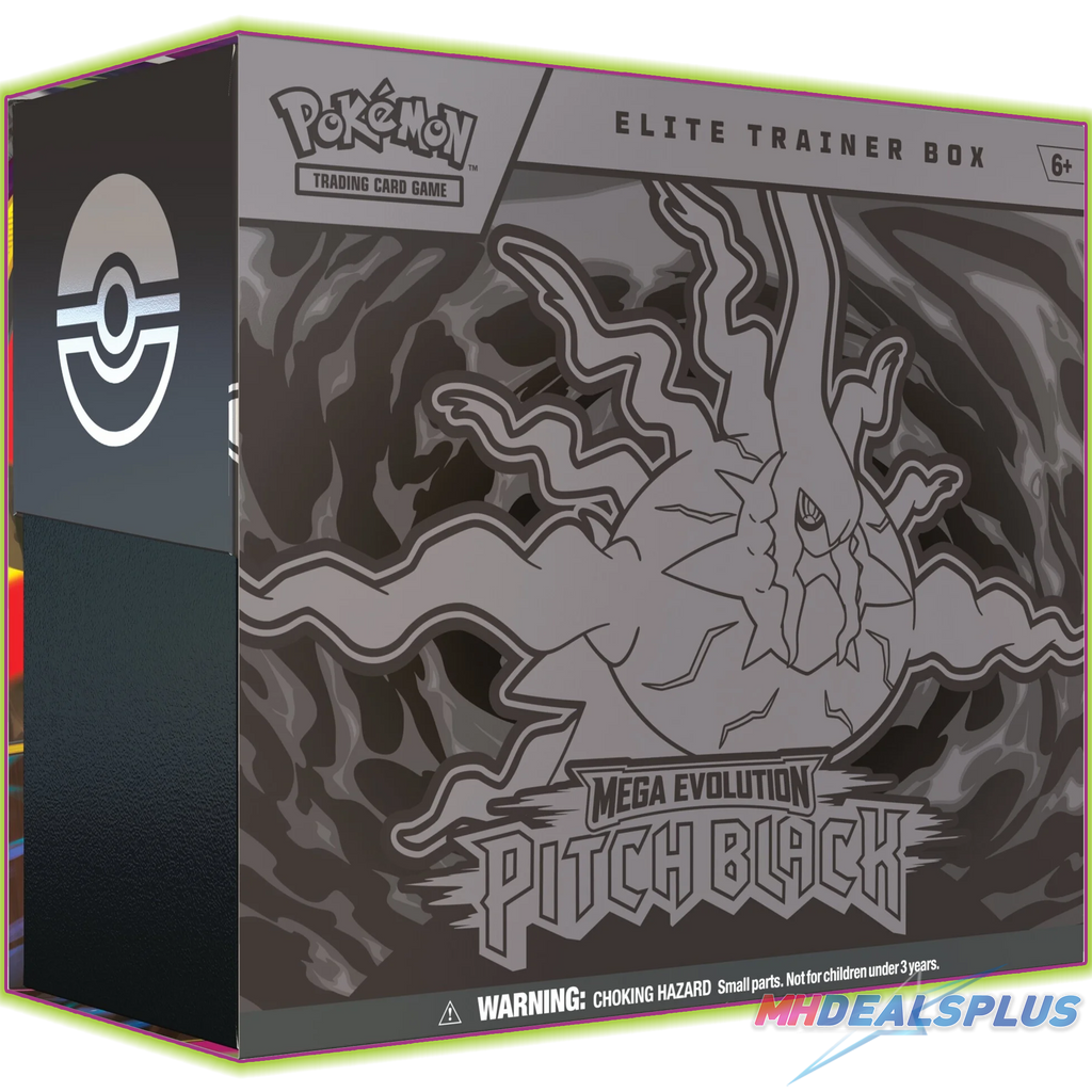 Pokemon Pitch Black Elite Trainer Box Sealed Case Ravli