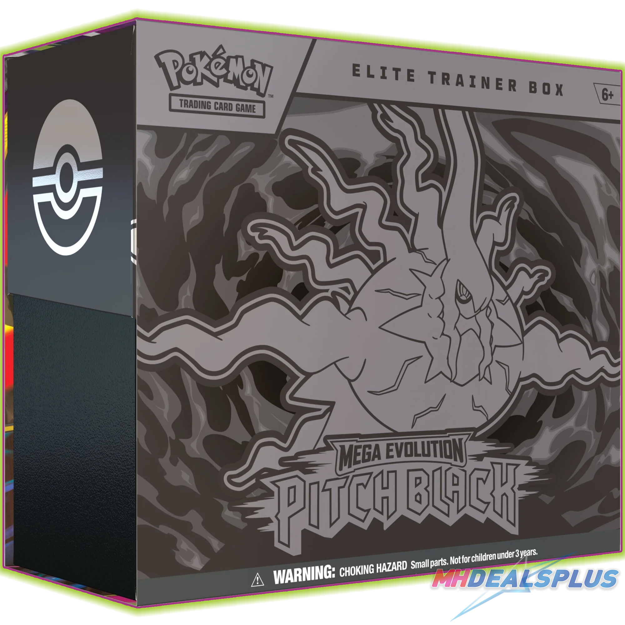 Pokemon Pitch Black Elite Trainer Box Sealed Case Ravli