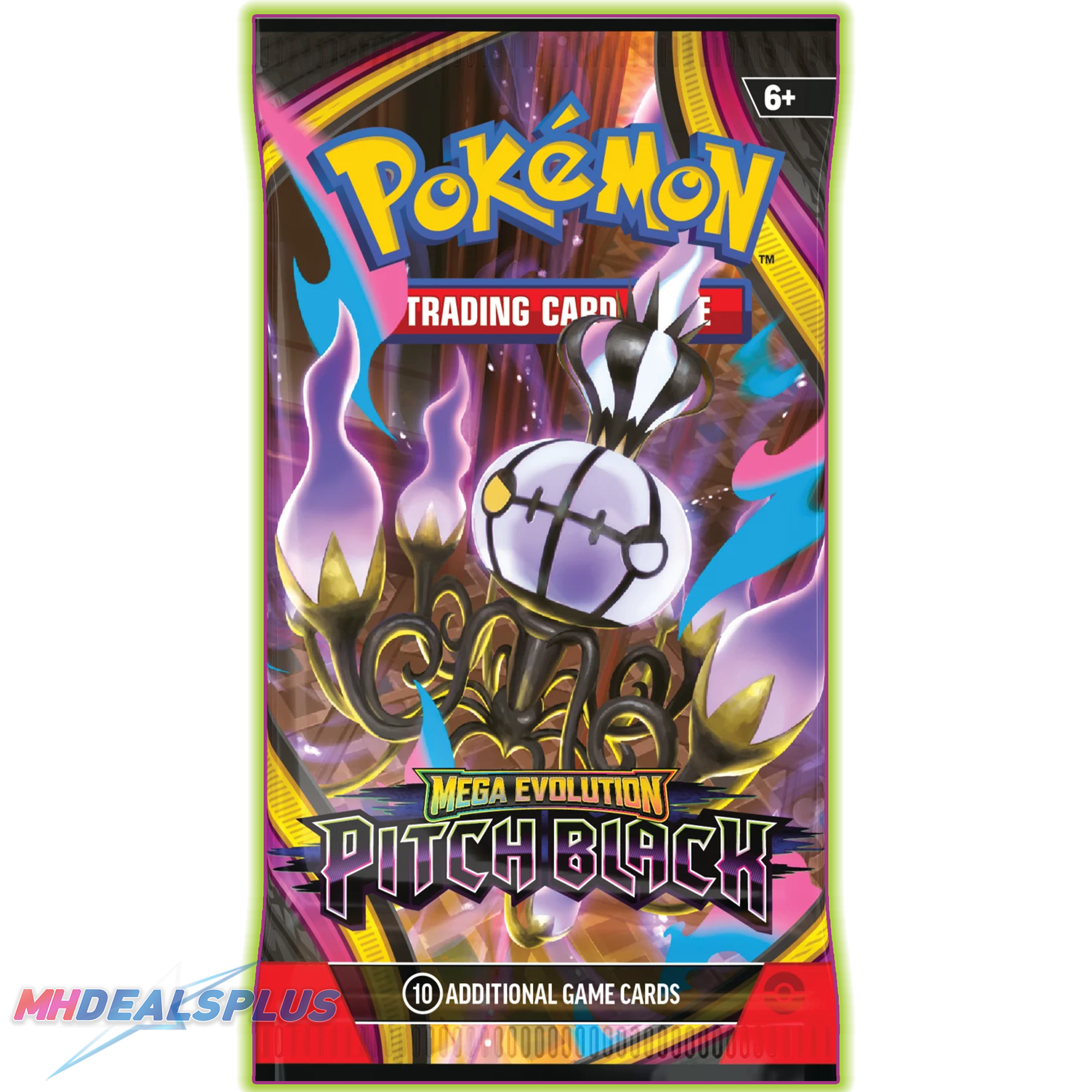 Pokemon Pitch Black Sleeved Booster Pack Pre-Order
