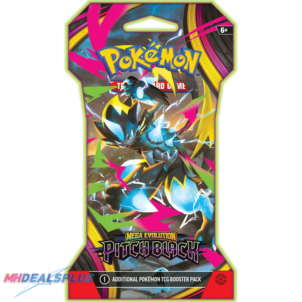 Pokemon Pitch Black Sleeved Booster Pack Pre-Order