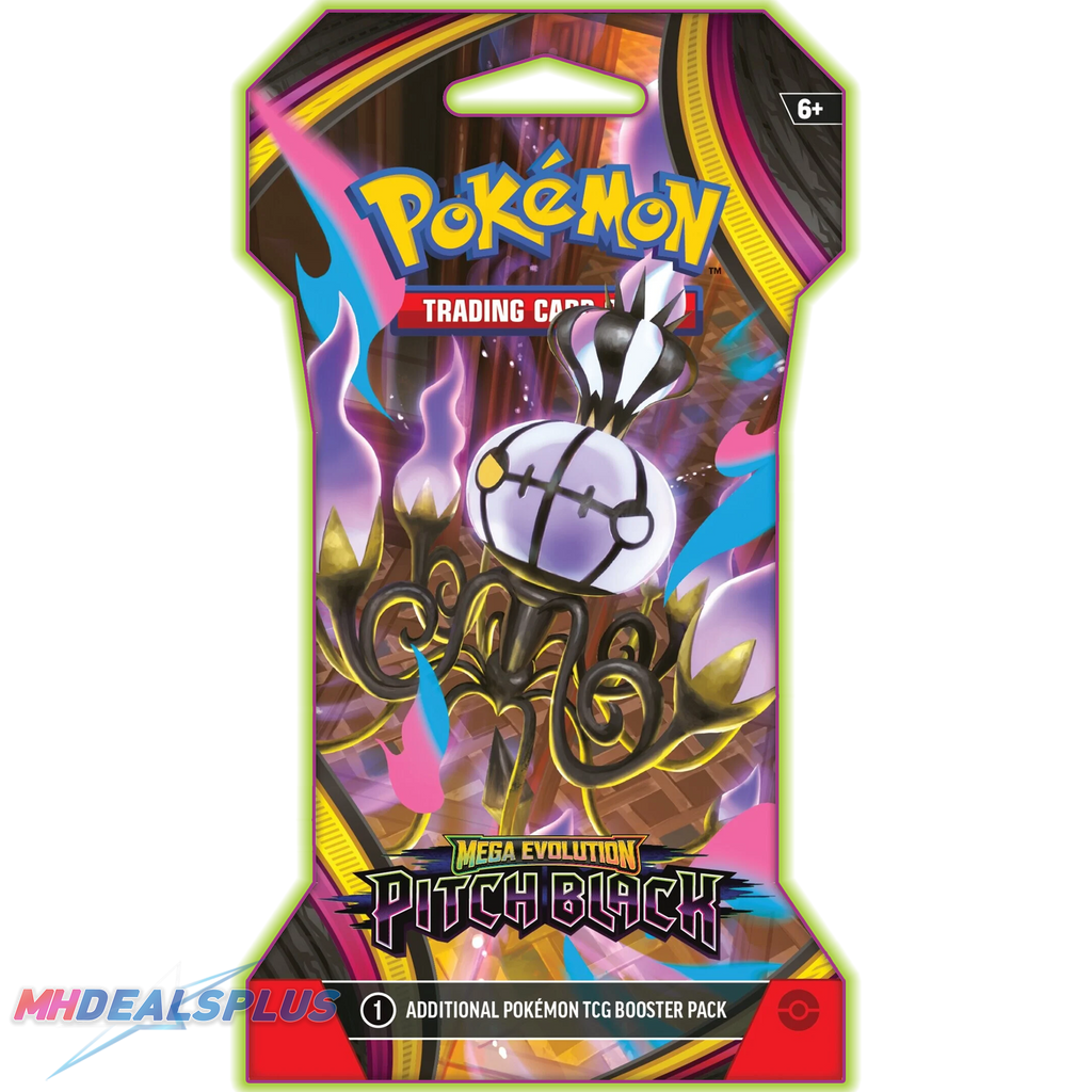 Pokemon Pitch Black Sleeved Booster Pack Pre-Order