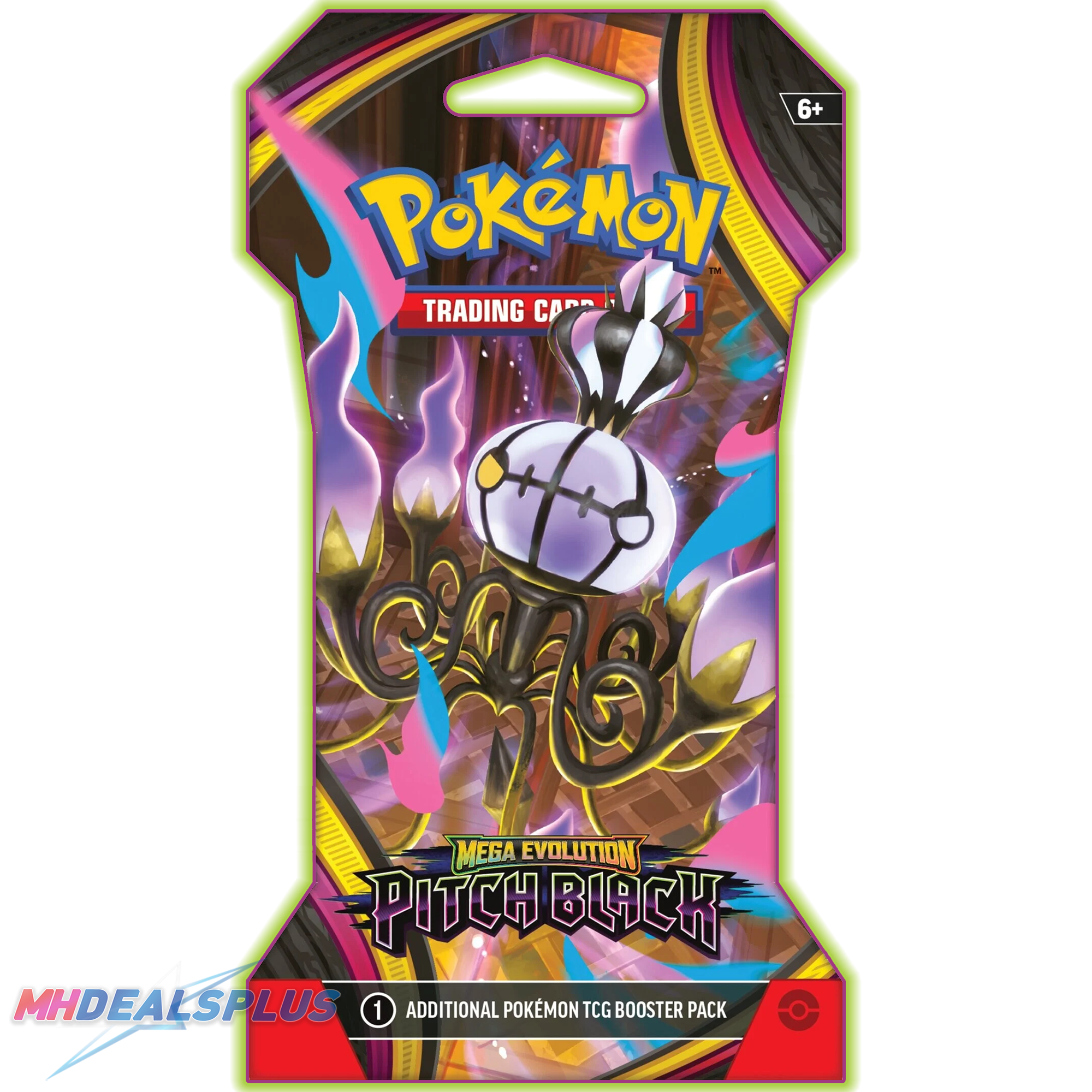 Pokemon Pitch Black Sleeved Booster Pack Pre-Order